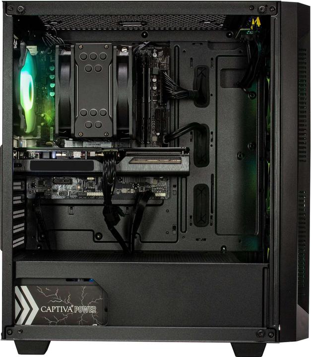 Actual product image Captiva 1 Ryzen 7 RX 7800 XT (AMD Ryzen 7 7700X, 32 GB, 1000 GB, Radeon RX 7800 XT)