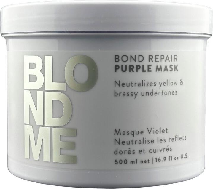 Actual product image Schwarzkopf Professional BLONDME Bond Repair Lila Maske (500 ml)