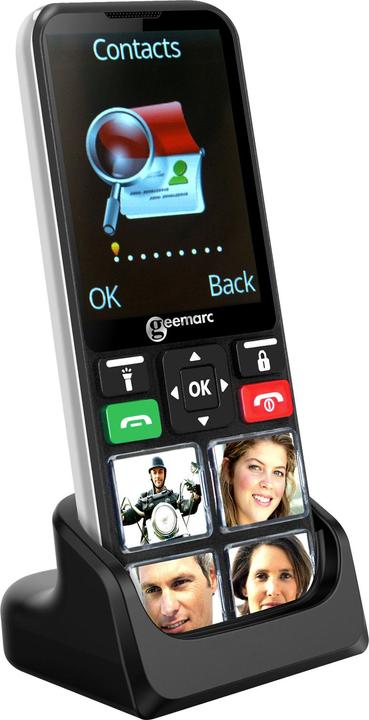 Image du produit Geemarc Téléphone senior Bouton SOS Compatible avec les appareils auditifs