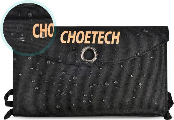 Image du produit Choetech Chargeur solaire USB (19 W, 0.48 kg)