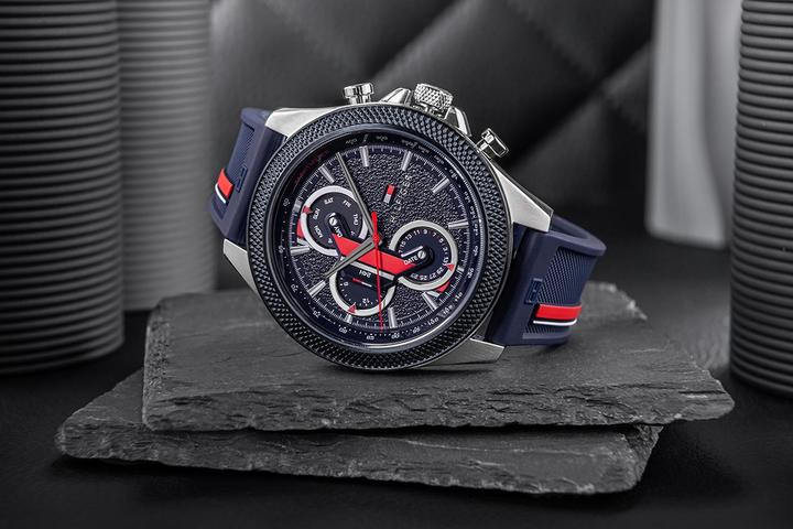 Actual product image Tommy Hilfiger Clark (Analogue wristwatch, 46 mm)