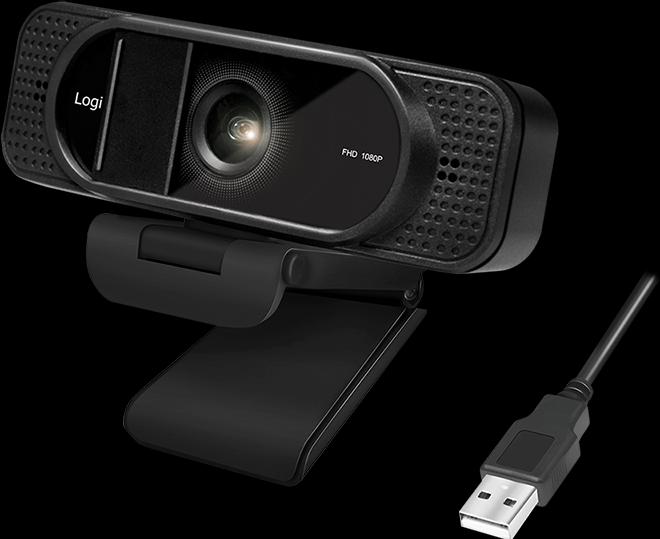 Actual product image LogiLink Webcam 1080p FHD Webcam + Microphone Privacy 96° (2 Mpx)