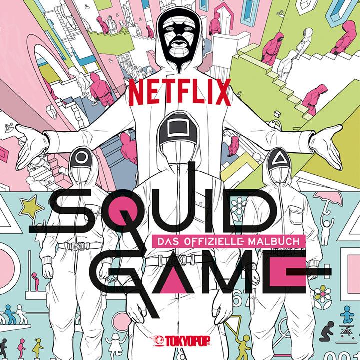 Produktbild Squid Game: Das offizielle Malbuch