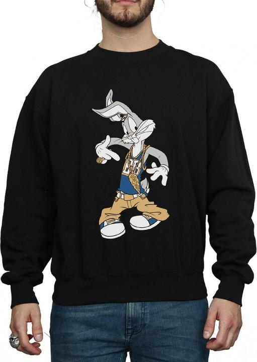Immagine prodotto Looney Tunes Rapper Felpa Bugs Bunny Uomo (3XL)
