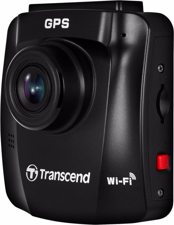 Immagine prodotto Transcend DrivePro 250 incl. 32GB microSDHC TLC (WiFi, Display integrato, Bluetooth, Accumulatore di carica elettrica, Ricevitore GPS, Full HD)