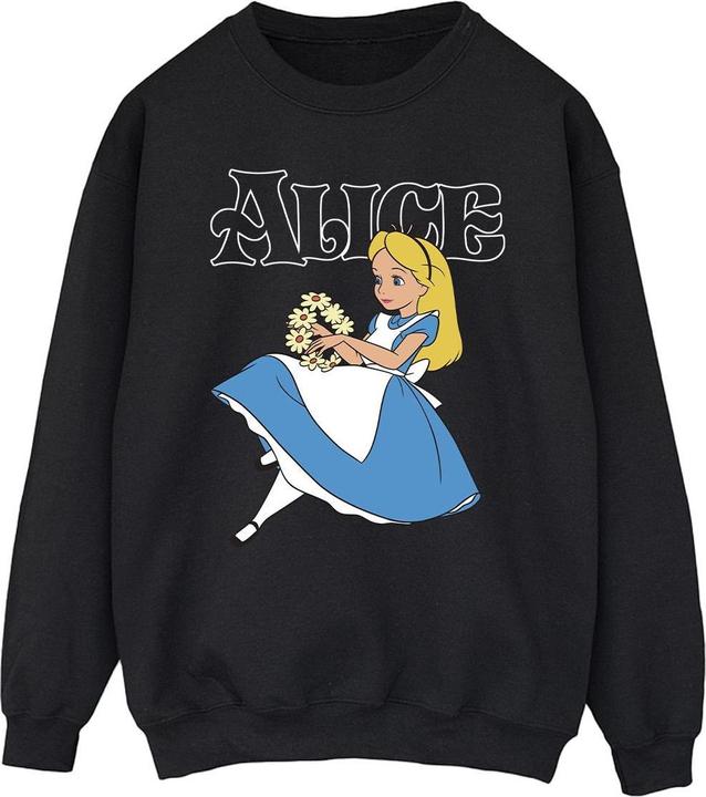 Disney Alice In Wonderland Flowers Sweatshirt (XL)