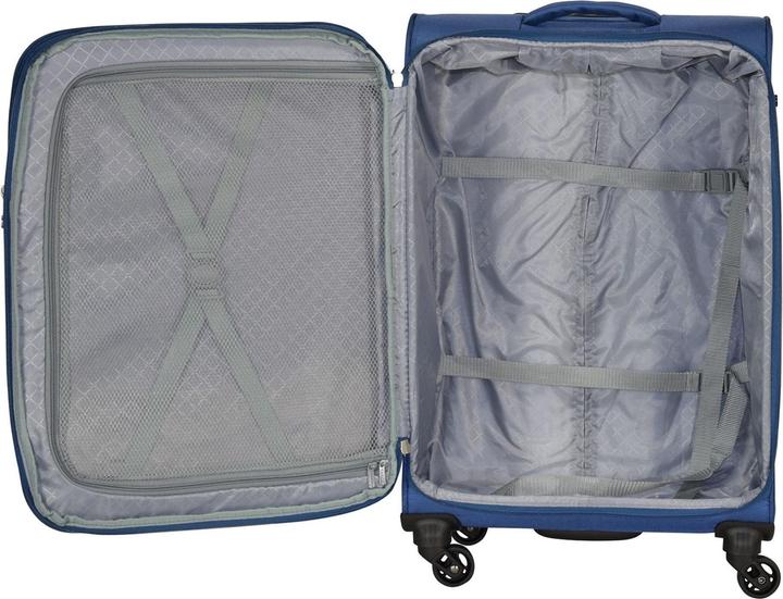 Actual product image D&N Travel Line 6400 2-4-roll suitcase set 3 pcs. (202 l, XL (from 140l))