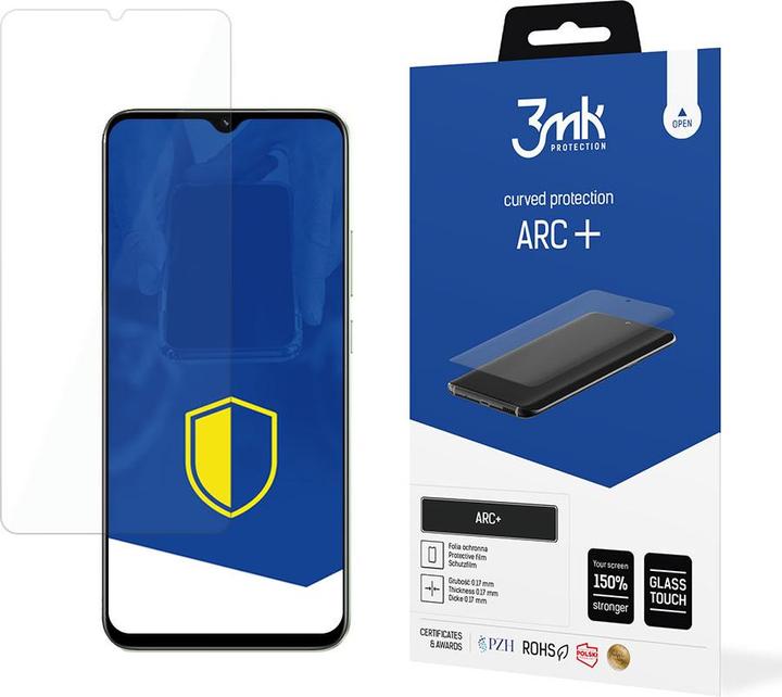 Image du produit 3MK Film de protection d'écran Arc+ auto-régénérant (1 pièce(s), Realme C30)