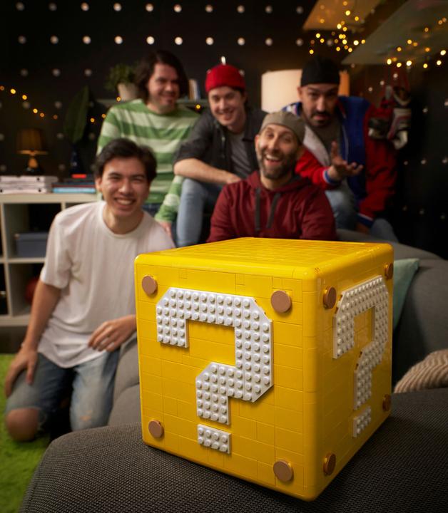 Image du produit LEGO Bloc de points d'interrogation de Super Mario 64 (71395, LEGO difficiles à trouver, LEGO Super Mario)