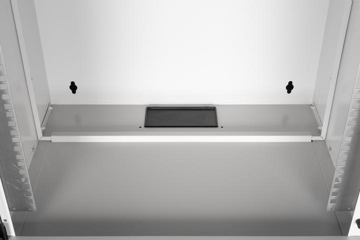Produktbild Digitus 19" 9HE Wandgehäuse, SOHO PRO 459 x 540 x 400 mm, grau (9 HE, 19 Zoll Rack)