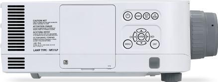 Productafbeelding NEC PA550W WXGA* projector (WXGA, 550 lm, 1.5 - 3:1)