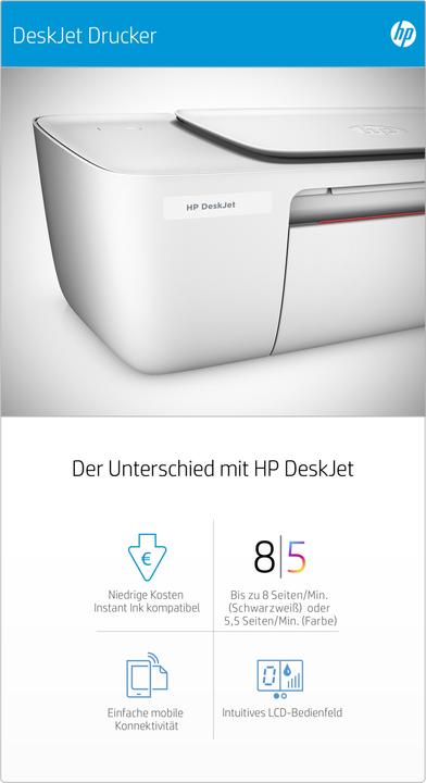Actual product image HP DeskJet 3750 (Ink, Colour)