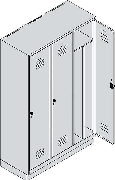 Immagine prodotto C+P Armadietto Classic PLUS (120 cm, 195 cm)
