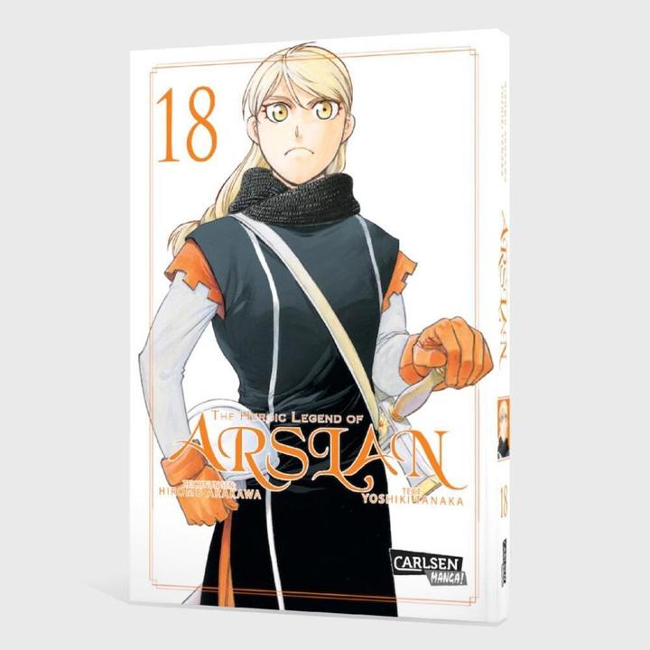 Produktbild The Heroic Legend of Arslan 18 (Deutsch, Yoshiki Tanaka, Hiromu Arakawa, 2024)