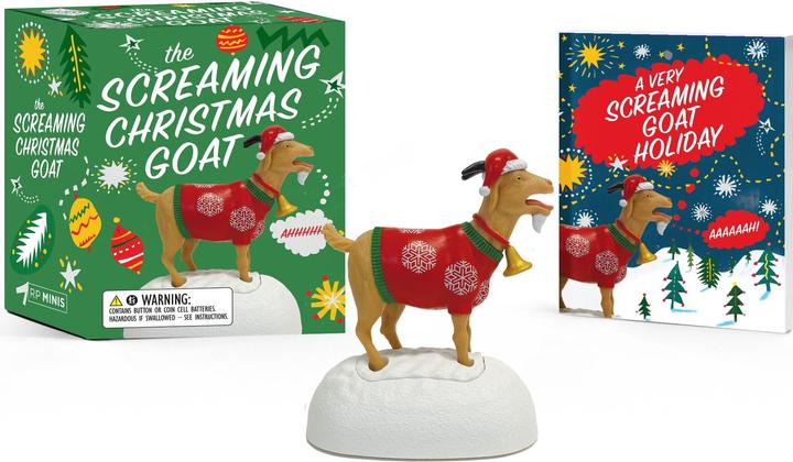 Actual product image The Screaming Christmas Goat (English, Lauren Emily Whalen, 2023)