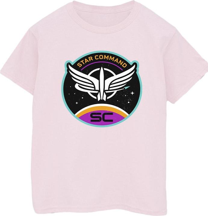 Actual product image Disney Mens Lightyear Star Command Circle T-Shirt (XXL)