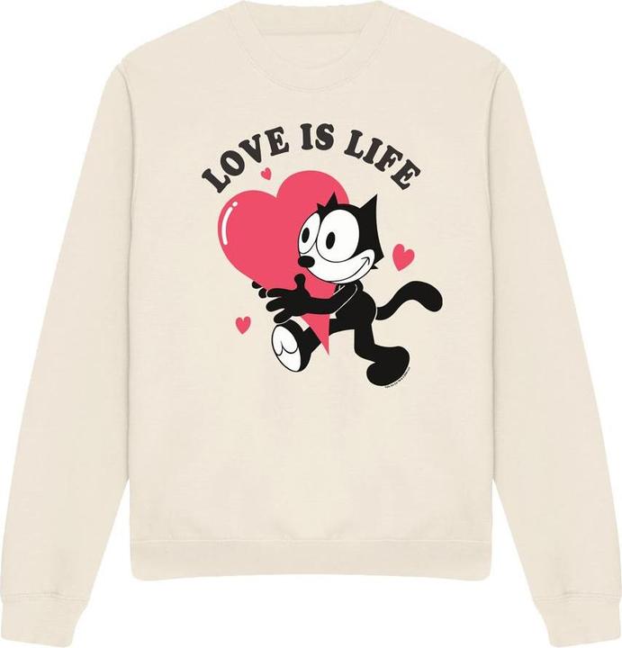 Universal Textiles Love Is Life Sweatshirt
