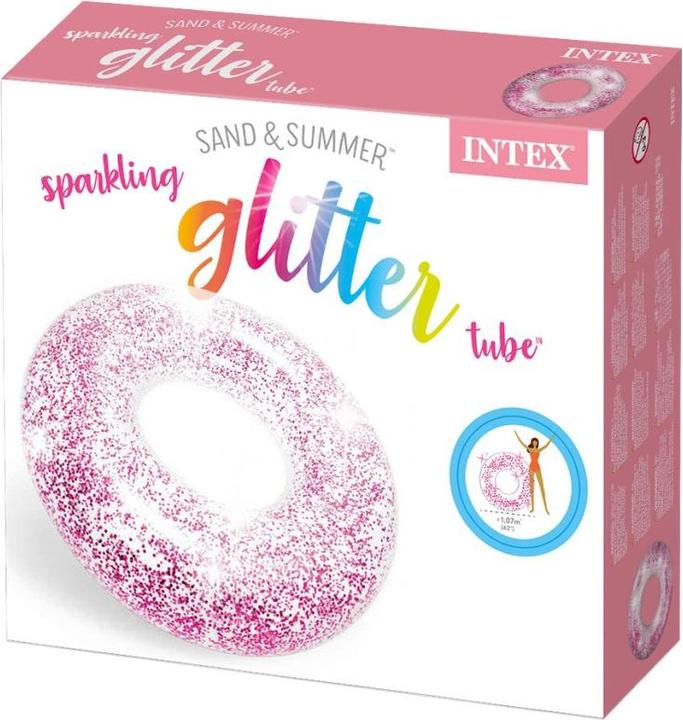 Actual product image Intex glitter tubes
