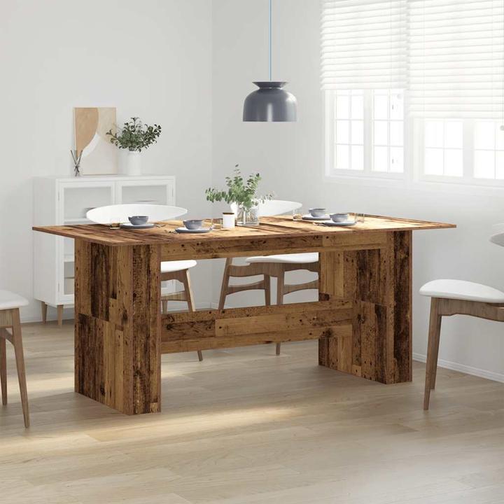 Produktbild VidaXL Esstisch Altholz-Optik 180x90x76 cm Holzwerkstoff (180 x 90 x 76 cm)