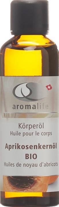 Actual product image Aromalife Apricot kernel oil organic (Body oil, 75 ml)
