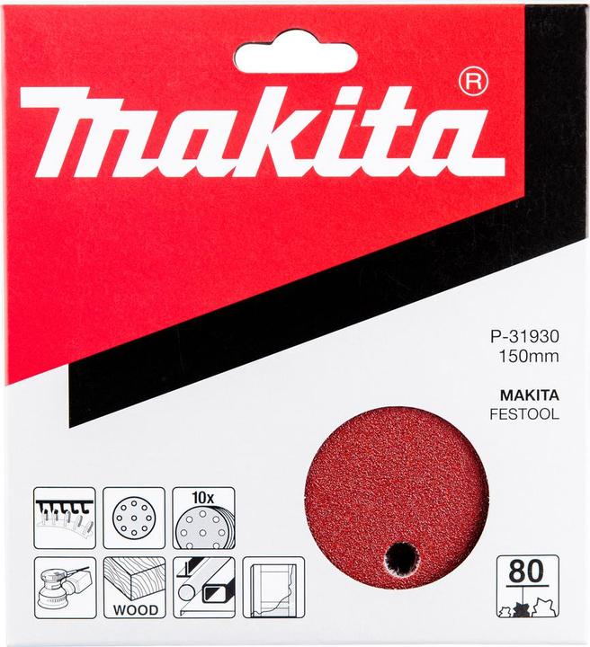 Actual product image Makita Sandpaper (80)