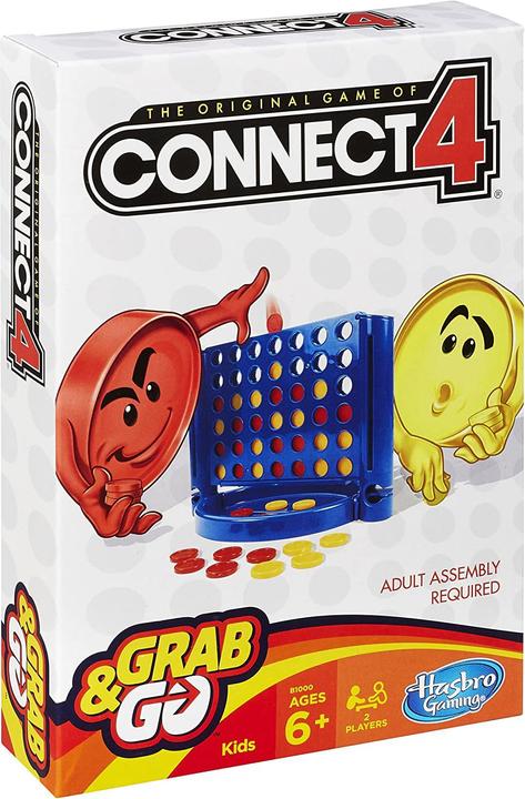 Produktbild Hasbro Gaming Connect 4 Grab & Go Brettspiel Konzentration (Multilingual)