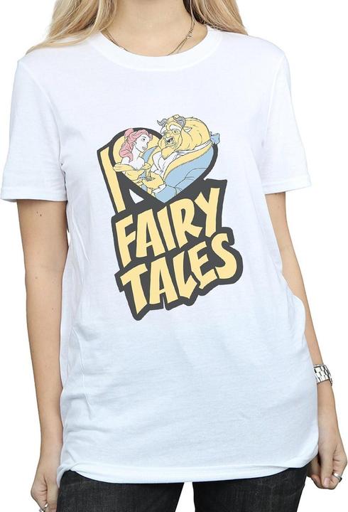 Image du produit Disney - T-shirt BEAUTY AND THE BEAST LOVE FAIRY TALES - Femme (XXL)