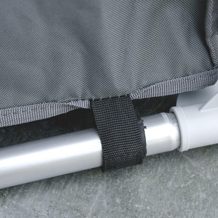 Produktbild Outsunny 2in1Campingtisch mit Arbeitsplatte und Fächern