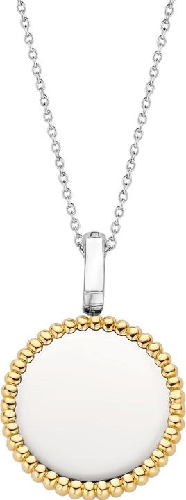 Actual product image Ti Sento Milano Necklace with pendant and cubic zirconia bicolour 6798SY (925 silver, 20cm)