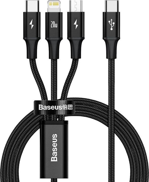 Produktbild Baseus Rapid Series 3in1 (1.50 m, USB 3.0)