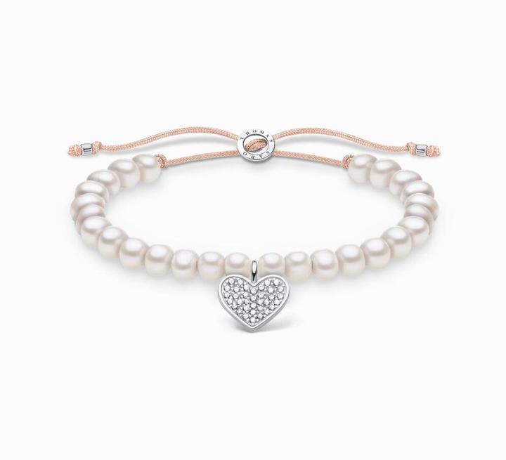 Produktbild Thomas Sabo Armband (20 cm, Perlon/Nylon, 925er Silber)