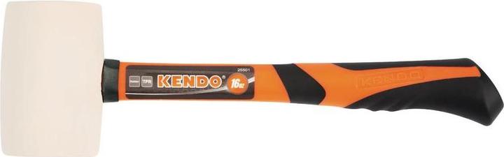 Produktbild Kendo Gummihammer mit Fiberglasstiel (450 g)