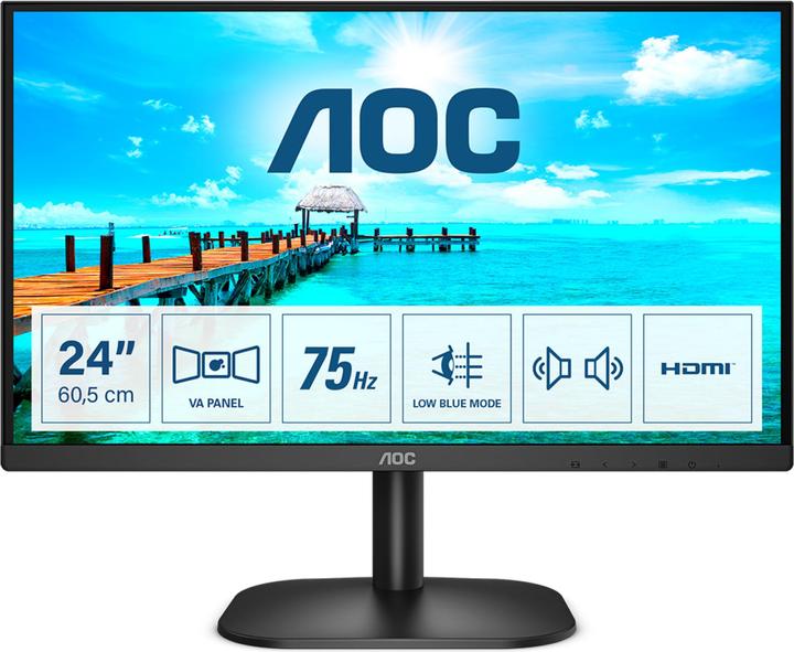 Actual product image AOC 24B2XDA (1920 x 1080 pixels, 23.80")