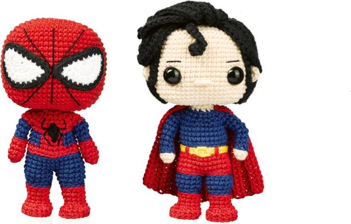 Image du produit Funkogurumi Spiderman (l'homme-araignée). Le kit de crochet non officiel