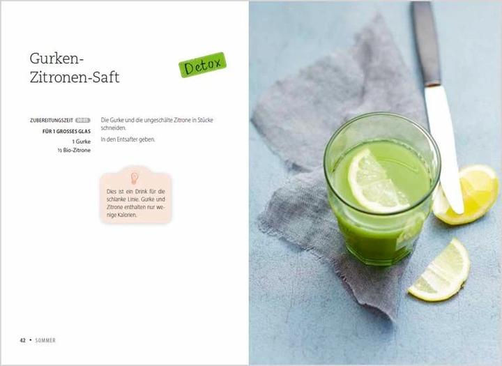 Produktbild Frische Obst- und Gemüsesäfte aus dem Entsafter. 111 Rezepte für Gesundheit, Energie und gute (Deutsch, Clémence Roquefort, 2021)