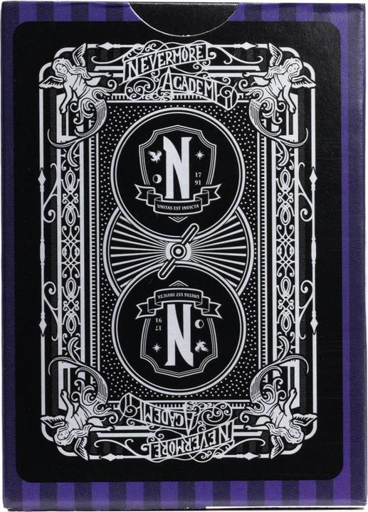 Actual product image Bicycle Wednesday Playing Cards (English, Italian, German, French)