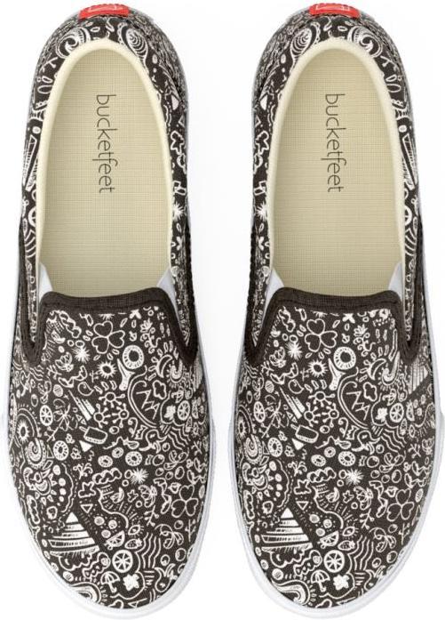 Produktbild Bucketfeet Dizzy Doodle (38)