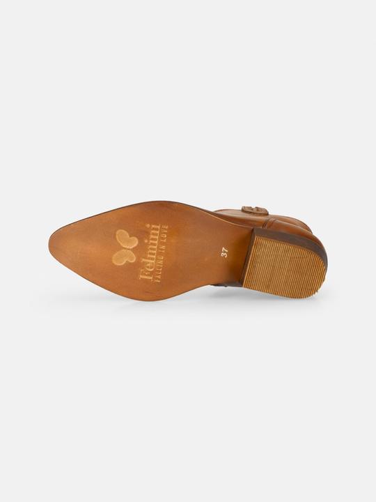 Produktbild Felmini Die Wide Cowboy-Stiefelette aus Marvin-Leder ist eine trendige und bequeme Wahl. Diese weite (41)