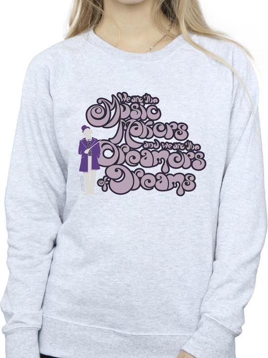 Produktbild Willy Wonka & the Chocolate Factory Dreamers Text Sweatshirt (XL)