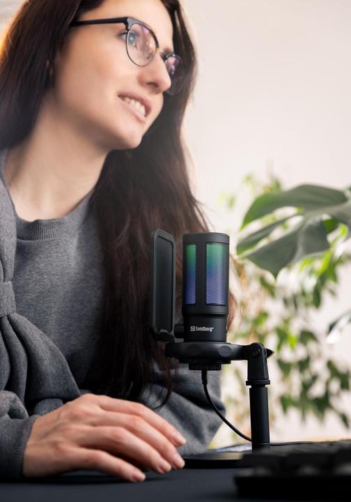 Produktbild Sandberg Streamer USB Microphone RGB