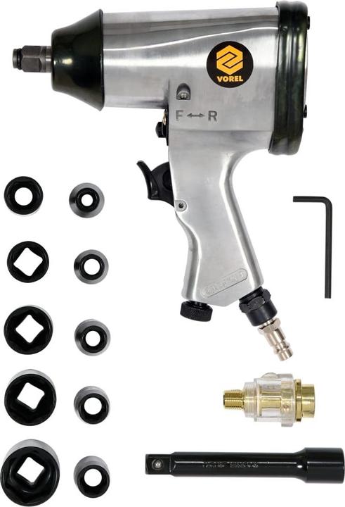 Immagine prodotto Toya Avvitatore pneumatico 1/2 con accessori (Aria compressa)