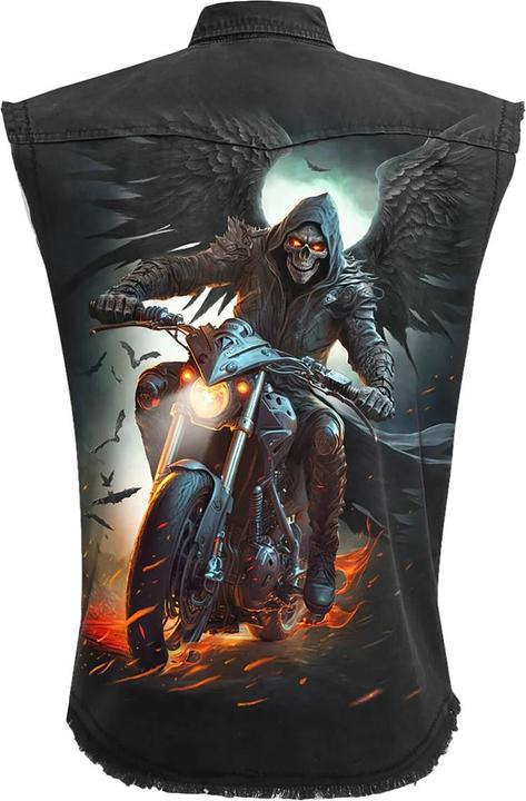 Immagine prodotto Spiral Night Rider Camicia Senza Maniche Adulto Unisex (4XL)