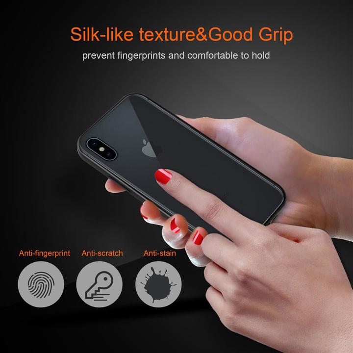 Actual product image Cadorabo Hybrid Matt Cover (Apple iPhone XS Max)