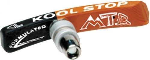 Produktbild Kool Stop MTB 2 Compound Bremsschuhe lachs/schwarz (Universal, Gummi)