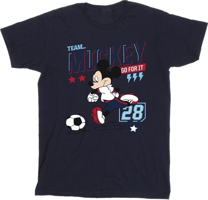 Image du produit Disney - T-shirt MICKEY MOUSE TEAM MICKEY FOOTBALL - Fille (128)