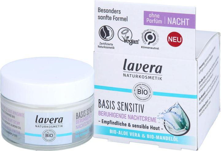 Image du produit Lavera Crème de nuit régénérante (50 ml, Nuit)