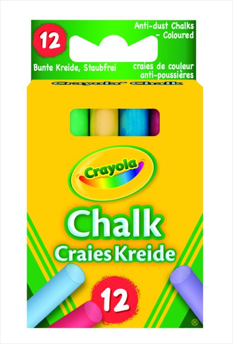 Actual product image Crayola Chalk (Multicolor, 12 x)