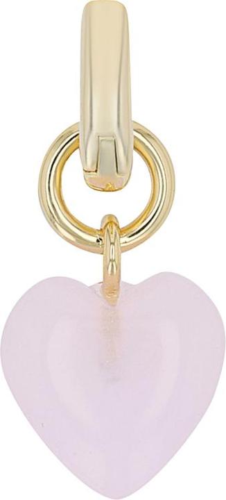 Produktbild Amor Charms für Damen, 925 Sterling Silber, Glas | Herz (Silber 925)