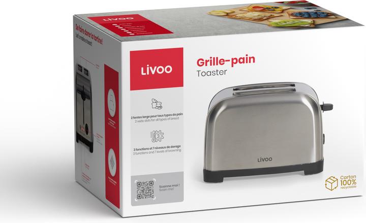 Produktbild Livoo Toastautomat (EU-Stecker)