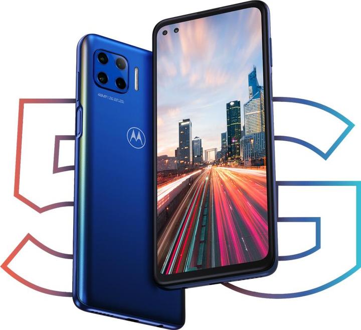 Produktbild Motorola Moto G 5G Plus (128 GB, Surfing Blue, 6.70", Dual SIM, 48 Mpx, 5G)